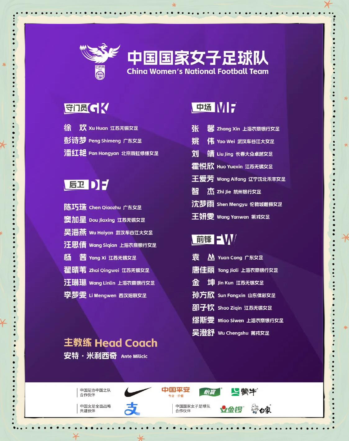 包含女足比赛录得完美胜利，引领国足风向的词条