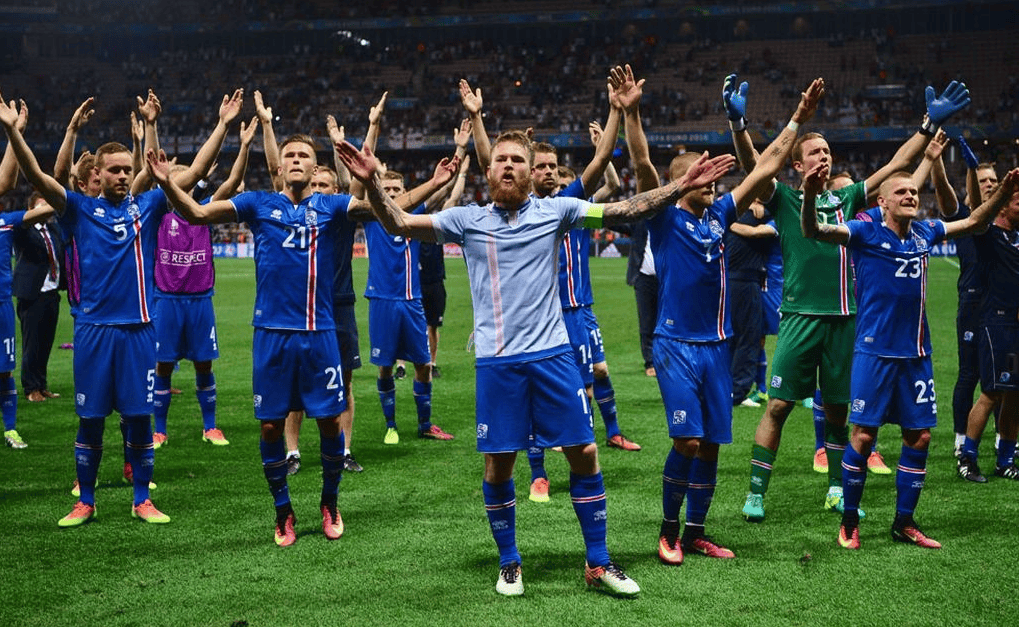 冰岛在比赛中获胜，晋级欧洲杯资格赛